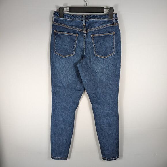 Universal Thread 8/29S Jeggings Women High Rise Stretch Blue Denim Skinny 31x27 - Picture 2 of 5